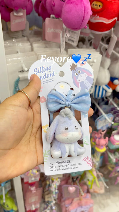 I finally found Eeyore at Miniso😴💤 #minisoambassador #myminisousa #winniepooh #eeyore #poohbear