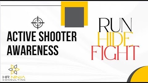 Workplace Active Shooter Training