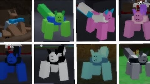 How to get all the skins in Be a Dumb Dog on Roblox :p