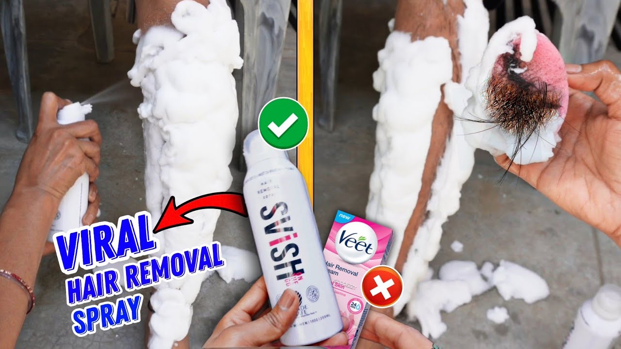 Viral Hair Removal Spray I Tried Viral Hair Removal Spray Results