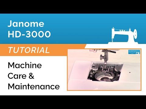 Janome HD3000 Sewing Machine Service-Parts Manual