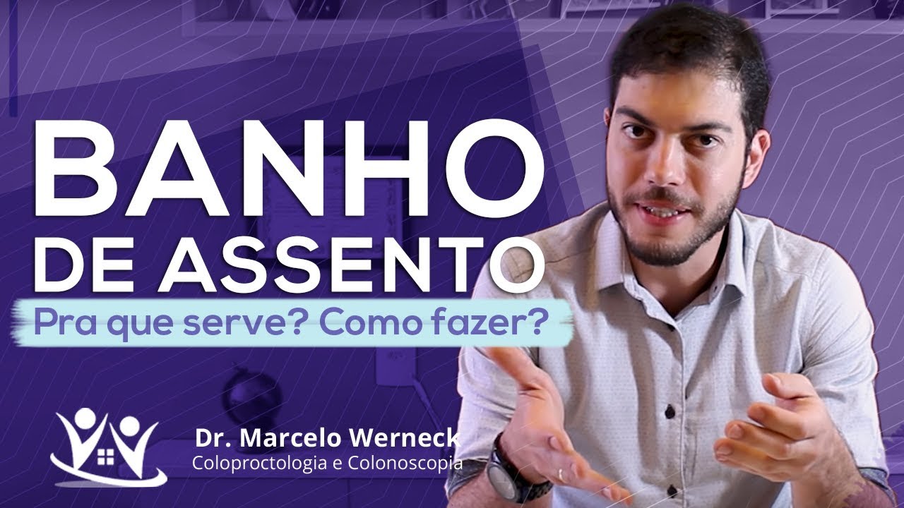 Banho de assento de água morna Pra que serve? E como fazer? Dr. Marcelo Werneck YouTube Banho de assento de água morna Pra que serve? E como fazer? Dr. Marcelo Werneck YouTube