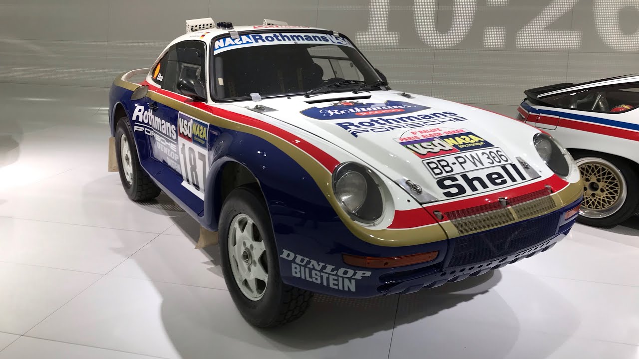 PORSCHE 959 Paris-Dakar Rallyecar | 4K |