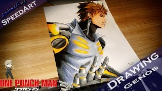 [SpeedArt] Drawing Genos (One Punch Man)