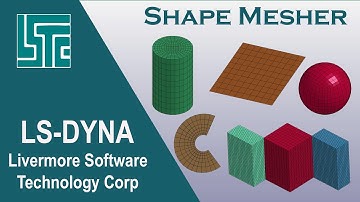 Create mesh in LS-Dyna (Shape Mesher) / ls-dyna tutorial