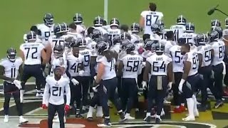 Titans vs Ravens HEATED Pregame (video)