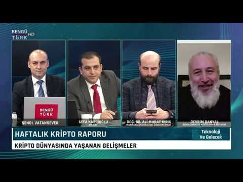 #Teknoloji ve #Gelecek Şenol Vatansever Devrim Danyal #Blockchain Haftalık Değerlendirme Röportajı