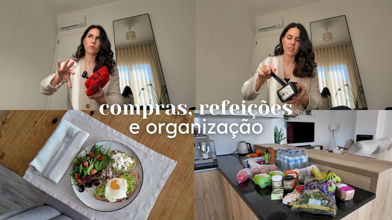 Compras no Supermercado, Refeições Simples e o Meu Kit de Sobrevivência