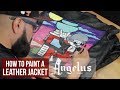 How to Paint a Leather Jacket | Angelus Paints