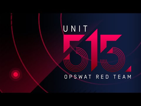 Unit 515 - OPSWAT Red Team - Capabilities and Services Overview - video from OPSWAT
