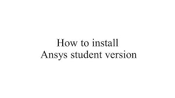 How to Install Ansys Student 2023 R2