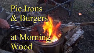 Solo Stove Pie Irons and Burgers at MW 22 Mar 2019