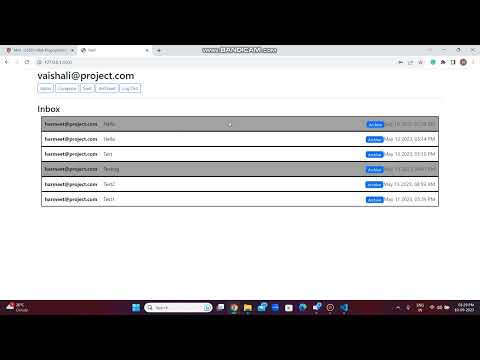 Project 3 | Mail | CS50’s Web Programming with Python and JavaScript | By Harmeet Singh