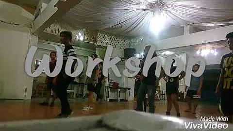 Dance workshop "Surigao Dancer's with Ken Violet and Mariz from Gforce"