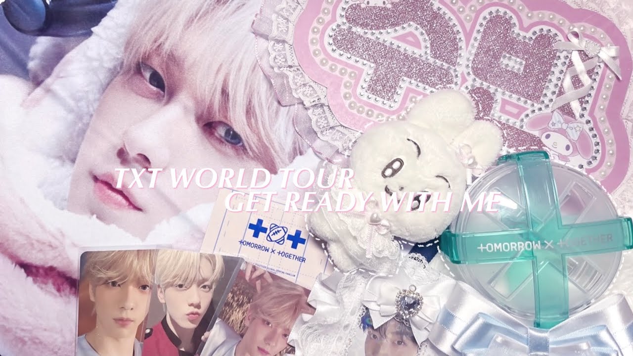 [ 모아로그 ] D-1 투바투 월드투어 프로미스 콘서트 짐 싸기 | GRWM | 막콘