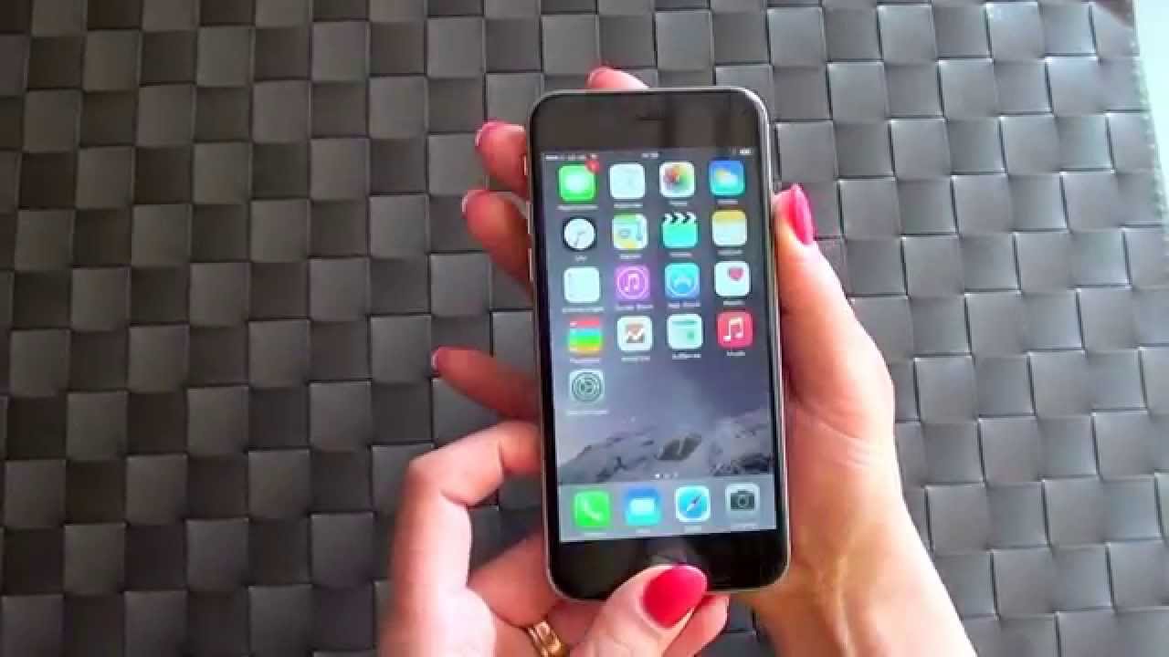 iPhone 6 (Plus) Screenshot machen - YouTube