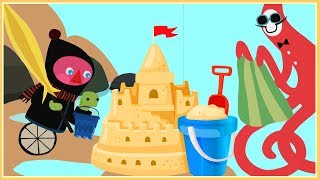 Bebekler Için Eğitici Çizgi Film Kumdan Kale Yapalım Küçükada Chotoonz Tv Türkçe Çizgifilm