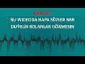 Sen Bolsaň Şular Bilen Birleşermidiň | Türkmenistan