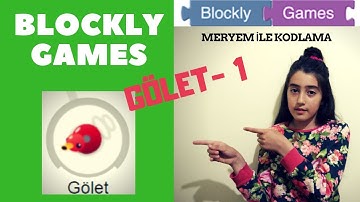 EBA KODLAMA - GOOGLE BLOCKLY GAMES GÖLET - KAÇAN ÖRDEK