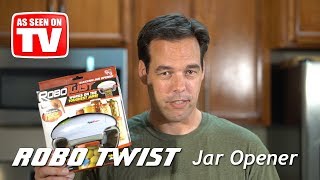 Robo Twist Jar Opener  As Seen on TV Product Review