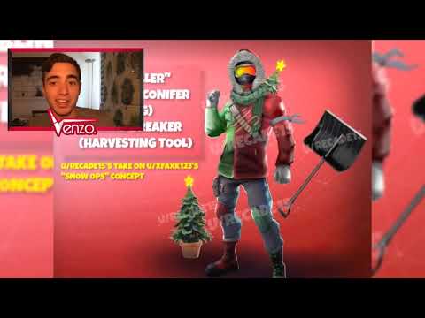 Top 10 Skins que Podem ser Lançadas no Fortnite! (Natal & Inverno)