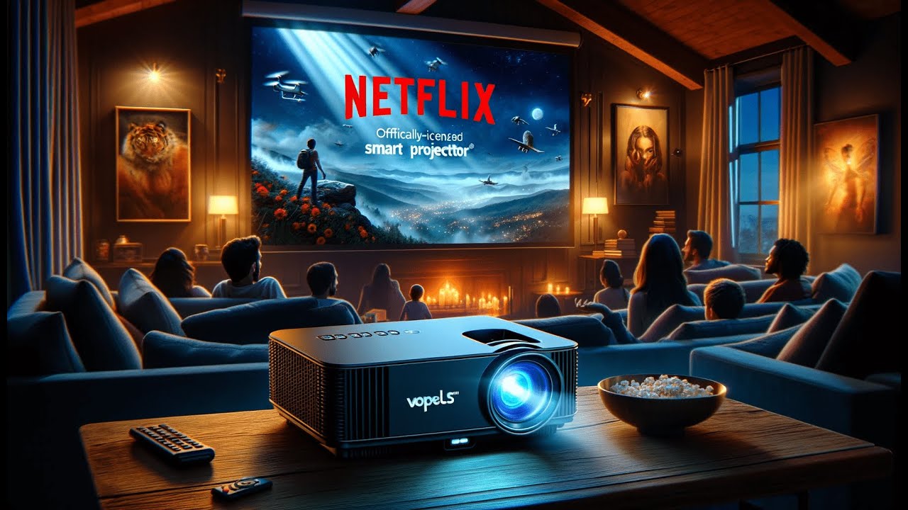 VOPLLS 4K Projector With Wifi And Bluetooth Netflix Officially voplls-4k-projector-with-wifi-and-bluetooth-netflix-officially
