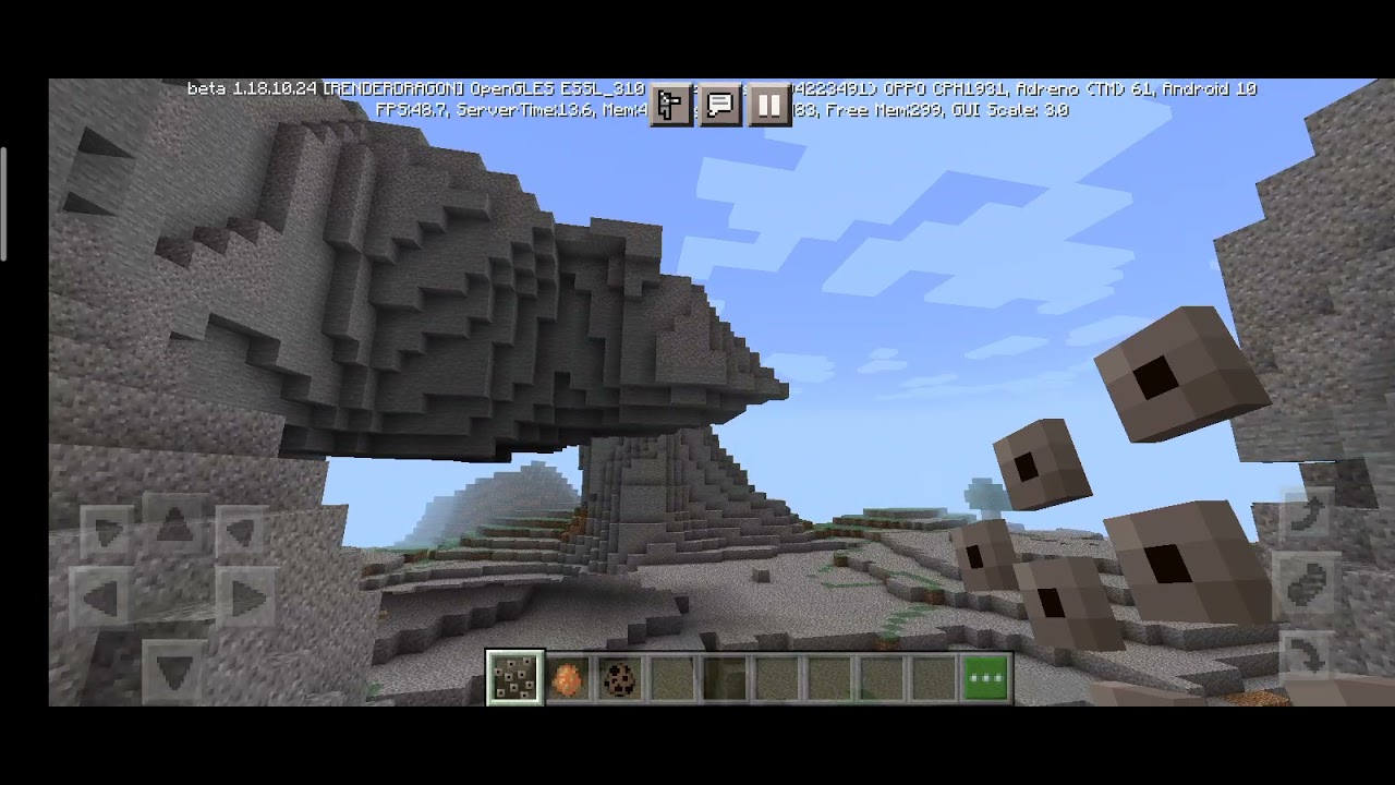 Minecraft PE 1.19 beta frogs!