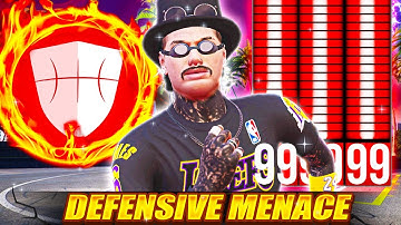 HOF GLOVE + HOF RIGHT STICK RIPPER "DEFENSIVE MENACE" BUILD is a PROBLEM in NBA 2K24