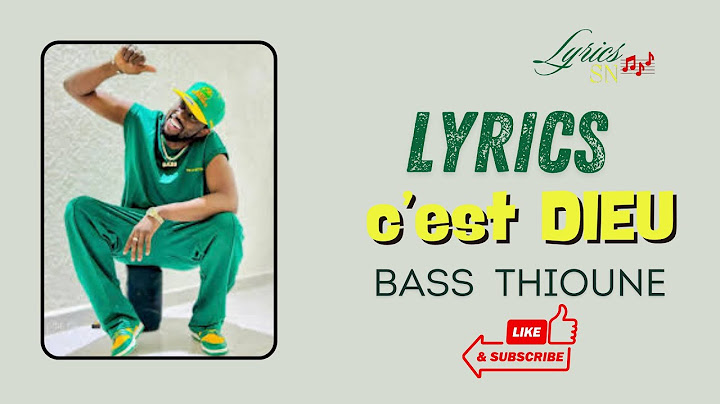 Bass Thioung - C'est Dieu - lyrics ( by LYRICS SN) #music #youtubeshorts #fyp #viralvideo #lyrics