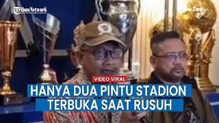 Hanya Dua Pintu Stadion Kanjuruhan Terbuka Saat Desak-desakan