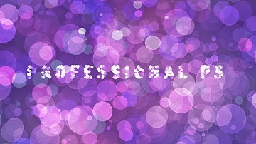 #39 bokeh text effect | photoshop cc 2020 | tutorial | part - 2