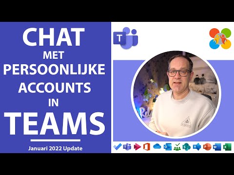 New PAS OP 🚨: Teams chat 💬 tussen persoonlijke en zakelijke Teams gebruikers (Januari 2022 Update)