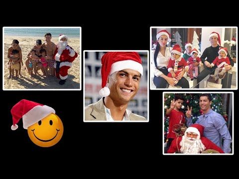 Video: Cristiano Ronaldos Familie Mit Dem Weihnachtsmann