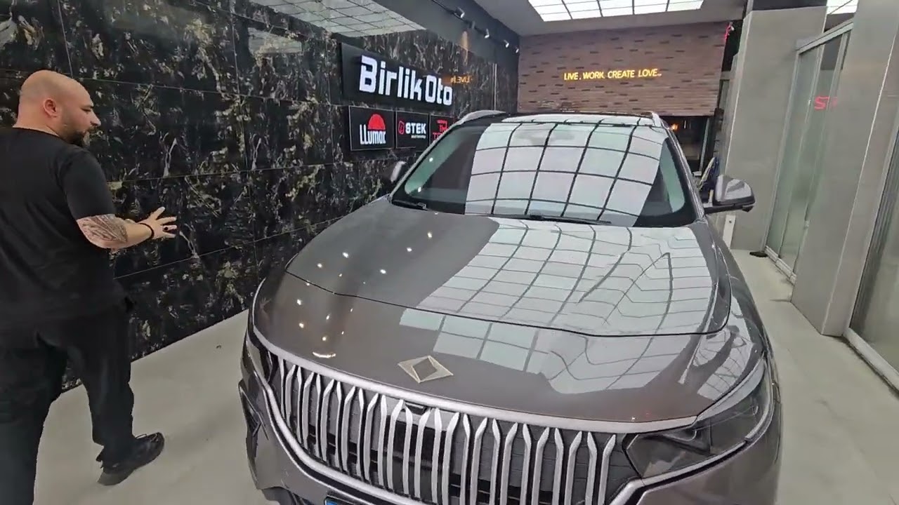 TOGG Tech Crystal Seramik Kaplama LLumar Cam Filmi