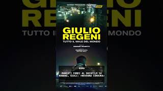 MANCATI FONDI AL DOCUFILM SU REGENI, GIULI: «NESSUNA CENSURA»  | 09/04/2026