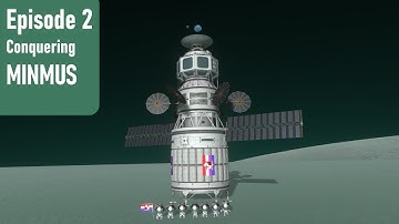 Episode 2 | Conquering Minmus... | Kerbal Space Program