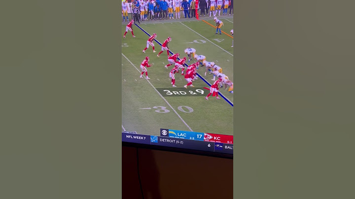 Los Angeles Chargers VS Kansas City Chiefs #nfl