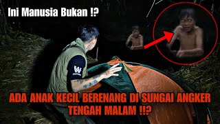 CAMPING HORROR: THERE'S A MYSTERIOUS LITTLE CHILD SWIMMING IN A HAUNTED RIVER IN THE MIDDLE OF TH...