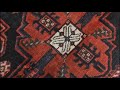 Noori rug vintage hargreav charcoalrose 31 x 99