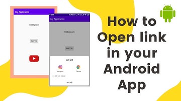 how to open url using intent in android | Open URL by clicking on TextView, Button or ImageView