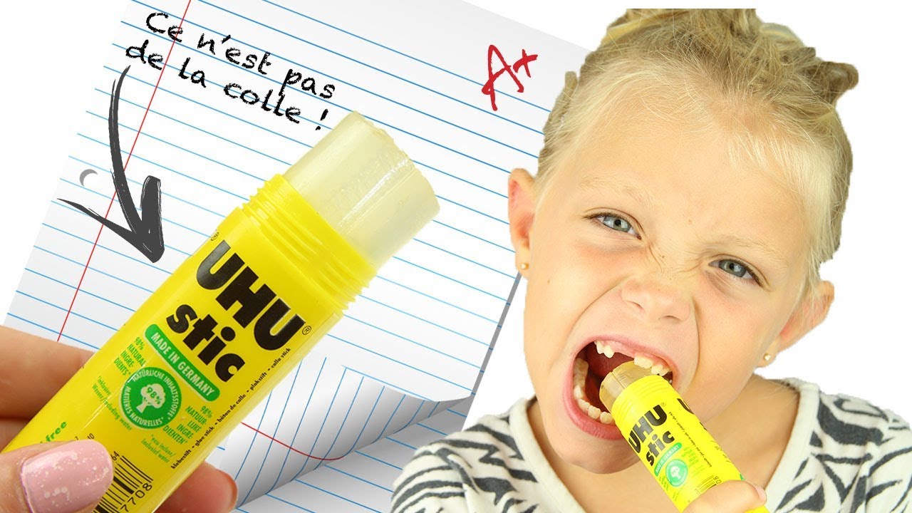 ♡• UN TUBE DE COLLE COMESTIBLE !!