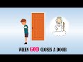 When God closes a door| Trust |God's plan|#Walking Gods way
