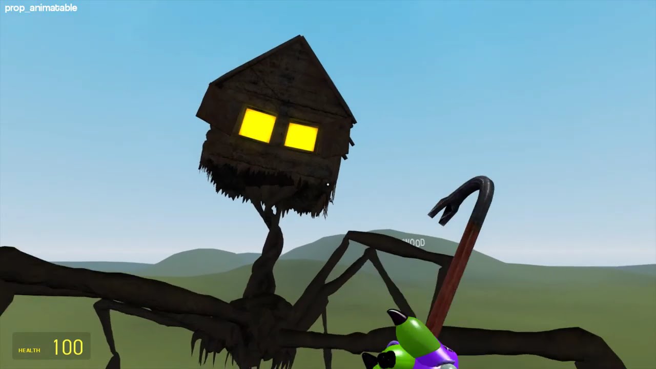 EVOLUTION OF MONSTERS: HOUSEHEAD BUS EATER, BUS EATER, BLOOP EATER, CAR EATER, TRAIN BUSEATER(GMOD)