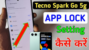 How to lock apps in Tecno spark go 5g/Tecno spark go 5g me app lock kaise kare/app lock setting