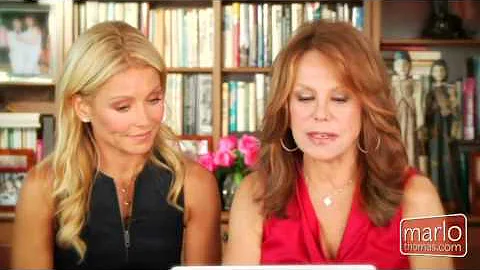 Kelly Ripa With Marlo Thomas
