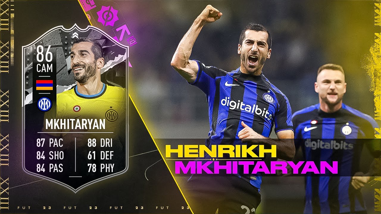 WOW! I AM SURPRISED! 86 SHOWDOWN MKHITARYAN PLAYER REVIEW - FIFA 23 ULTIMATE TEAM