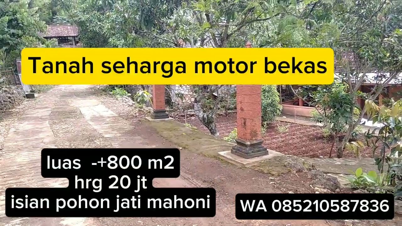 @mrichanel!!DI JUAL TANAH HRH 20 JTAN