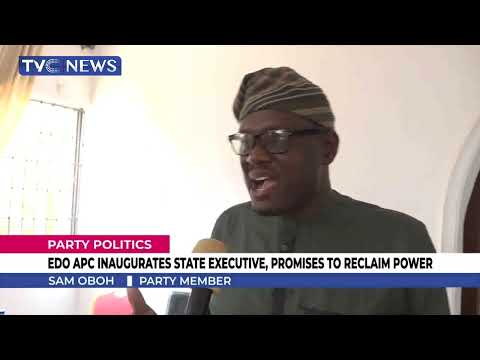 Edo APC Inagurates State Executives, Promises to Reclaim Power