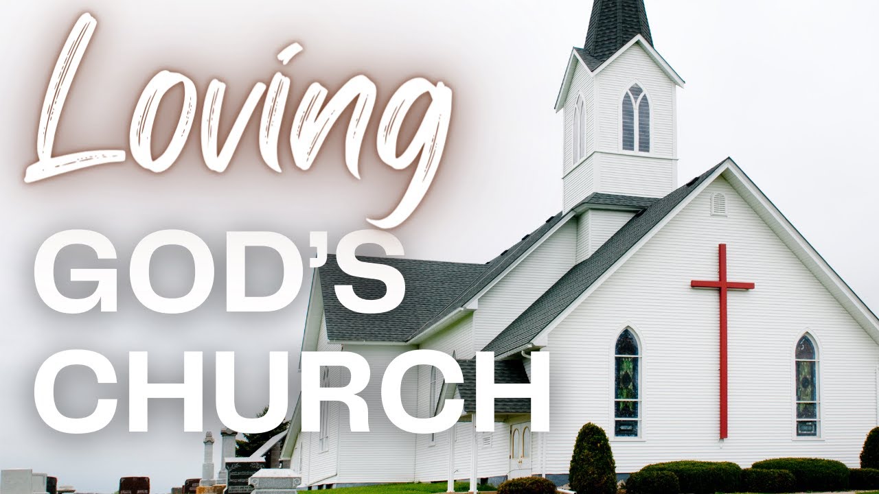 Pastor David is preaching a message titled "Loving God's Church".