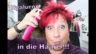 Hyaluron in Haare- Haarkur mit Hautpflege? -Hilfe bei trockenen, spröden Haaren...